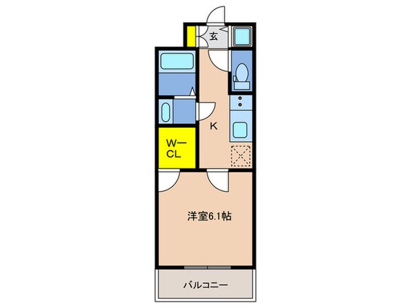 アドバンス神戸マーレの物件間取画像